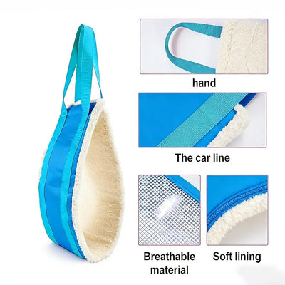 20-150lb Dog Sling for Large Dogs Hind Leg Support, Hevy Duty Portable Dog Lift Harness for Back Legs, Dog Hip Harness Large Breed, Blue, Large