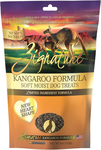Zignature Kangaroo Soft Moist Treats for Dogs