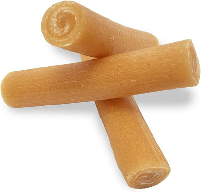 Himalayan Dog Chew Yak Cheese Dog Chews, Lactose Free & Grain Free, USA Made, for All Dog Breeds, Medium Density Cheese Chew, Resealable Pouch with 3 YUM Treats, Cheese Flavor
