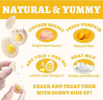 Wellix SunnyBites Freeze Dried& Chicken & Pumpkin Raw Treat