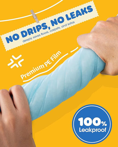 100-Pack Extra Large Pee Pads - 34" x 28" Puppy Pads for Dogs with 6-Layer Leakproof Protection, Disposable and Quick-Dry Dog Pads with High Absorbency for Easy Potty Training