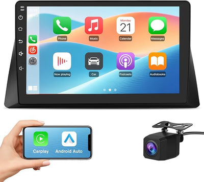 Junsun 5G WiFi 64GB ROM Car Radio Stereo for Honda Accord 2008 2009 2010 2011 2012 2013,Wireless CarPlay/Android Auto,GPS DSP RDS,Upgrade Bluetooth 5.0 Rearview AM/FM with Backup Camera