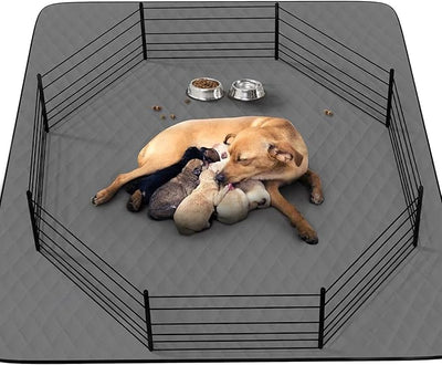 Washable Reusable Dog Pee Pads, 82"x120" Absorbent & Waterproof Puppy Training Pad for Crate, Playpen & Carpet, Large Potty Pads for Dogs, Cats & Small Pets
