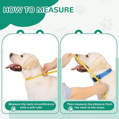 GLADOG Soft Dog Cone Collar – 3 Similar Sizes per Set (S/M/L) for Better Fit, XL Single Size – Cone for Dogs to Stop Licking, Adjustable E Collar for Dogs After Surgery, Elizabethan Collar for Dog