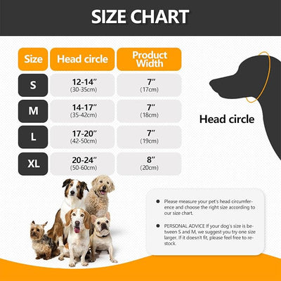 JOHNBOLIN Dog Calming Hoodie & No Shake Ear Wrap for Hematoma, Bathing, Drying Swim& Noise Anxiety Relief - Elastic Quiet Ear Protector with Ear Muffs Design for Grooming/Head Ear Cover (Grey, L)