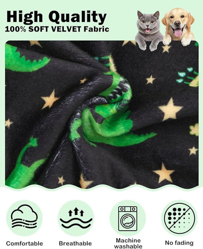 CuteBone Dinosaur Costume Dog Shirt, Stretchy Velvet T-Shirt Clothes for Small Dogs, Soft & Breathable Pet Tee Outfit Cat Apparel for Daily Wear, Cozy Pullover Design Puppy Fashion COSBX08S