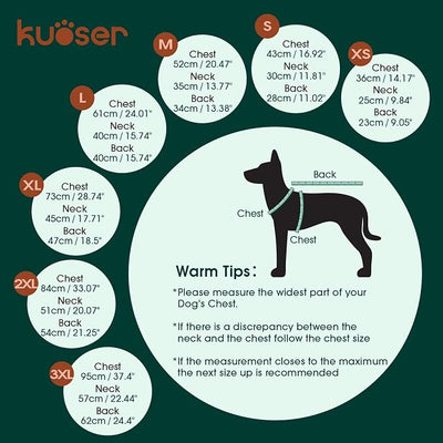 Kuoser Dog Surgery Recovery Suit, Professional Dog Surgical Suit for Back Legs, Soft Dogs Recovery Sleeve to Prevent Licking Biting Wounds, Dogs Onesie After Surgery Elbow Protector, Blue XL