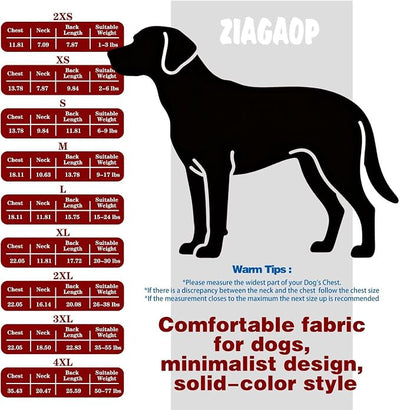 Stylish Cotton Dog Shirt with Print, Soft & Breathable, All-Season Comfort, Fits Most Breeds - Perfect Pet Apparel for Small, Medium, Large Dogs.Grey&4XL