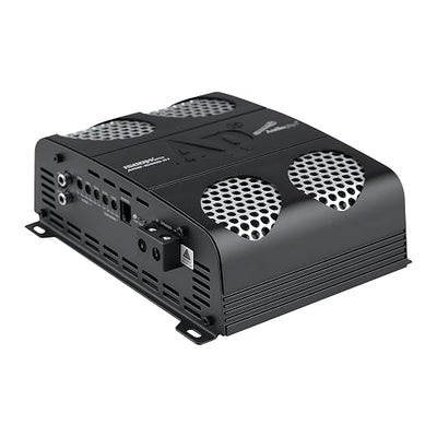 Audiopipe 1500 Watts Full Range Class D Mosfet Amplifier (APHF-1500D-H1), 4-Point Protection System, 1 Ohm, BTL Mode, Remote Bass Control Knob