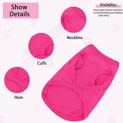 Stylish Dog Clothes: Expressive Cotton Puppy Shirt Vest for Small and Medium Dogs, Featuring 'Cute but Psycho' Slogan Print - Perfect for Showing Off Your Pet's Unique Style! Light Pink 3XL