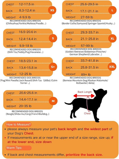 Soft Recovery Suit for Female/Male Dog Cat After Spay/Neuter Surgery, Bandana Set Included, E-Collar Cone Alternative Anti Licking Abdominal Wounds, Small Dogs Full Body Onesie, Pet Onesies Bodysuit