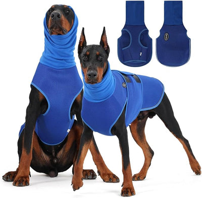 Dog Anxiety Vest with Hood, Soft Thunder Jacket for Fireworks, Vet Visits & Separation Anxiety – No Medication or Training