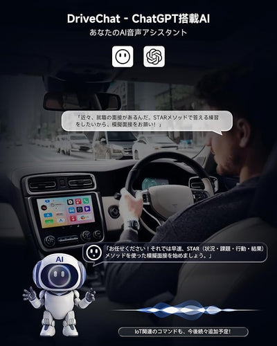 Wireless Carplay Adapter - Magic AI Box CarPlay Android Auto Wireless, Dual Wi-Fi & BT, Gen AI, HDMI Output, USB Playback, Video Box for YouTube, Netflix, Prime Video, Spotify CB4DT