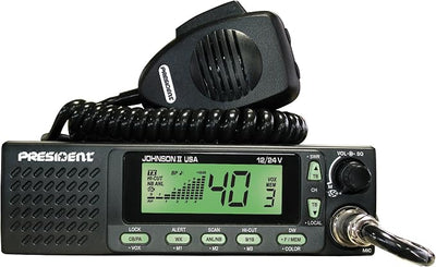 President Johnson II USA CB Radio 12/24V