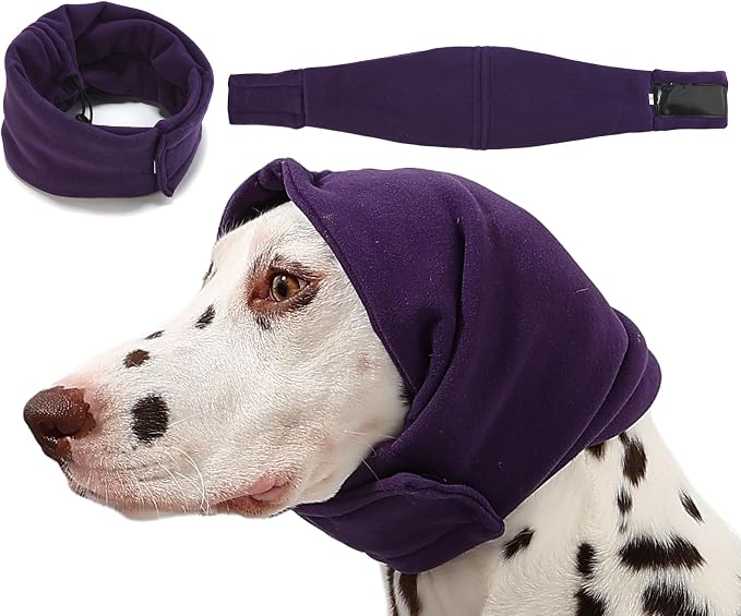 Dog Ear Muffs Dog Head Ear Warp Anxiety Relief Noise Protection