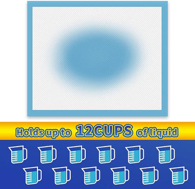 Dogcator Puppy Pads 120 Pack, 30"x36" Extra Large Dog Pads, Thicken Dog Training Liners for Indoor, Outdoor Use, Heavy Absorbent Pee Underpads for Doggy, Doggies XLarge, Blue