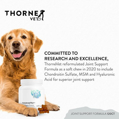 ThorneVet Heart Health Formula and Joint Support Formula Soft Chews Bundle