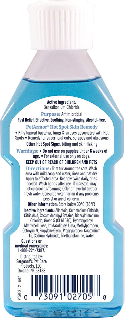 PetArmor Hot Spot Skin Remedy for Dogs, 4 oz (Pack of 2)