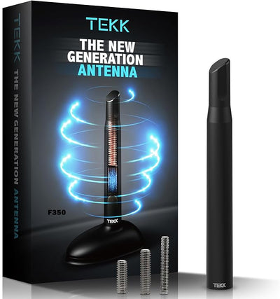 TEKK Short Antenna Compatible with 2011-2026 Ford F350 Pickup Truck/Designed for Optimized FM/AM Reception / 4.8 Inches