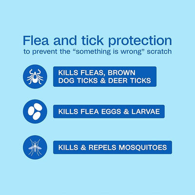 ADAMS Plus Flea & Tick Prevention Spot On for Dogs, Toy/Small Dog, Kills Fleas & Ticks (Brown Dog/Deer Ticks), Kills and Repels Mosquitoes, Prevents Flea Infestations, 3-Month Supply, 3 Pack