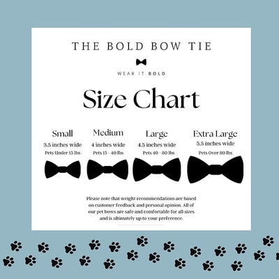 Detachable Dog Bow Tie, Slide-On Pet Bowtie for Collars, Stylish Durable Dog Lover Accessory Small, Medium & Large Dogs (Good Boy, Small (3.5in Wide))