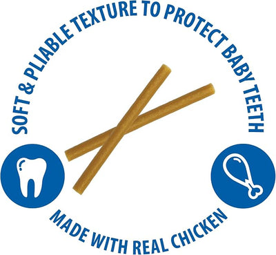 N-Bone Puppy Teething Treats,Chicken (111150), 3.74 oz (Pack of 2)