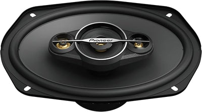 Pioneer A-Series Standard TS-A6961F 6” x 9” 4-Way Speakers (Pair) – 450W Max, Balanced Sound + Smooth Treble, Enhanced Bass, Ideal Factory Upgrade, Installation Adaptors Included