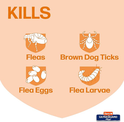Hartz UltraGuard Plus Flea & Tick Home Spray, Kills Fleas and Ticks, Clean Fresh Scent, 16 Ounce