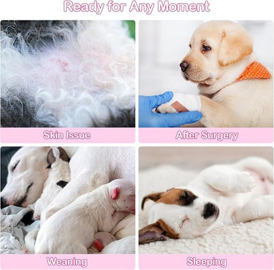 Coppthinktu Dog Surgery Recovery Suit for Dogs After Surgery Female, Dog Onesie Neuter Puppy Spay Shirts, Post-Op Bodysuit Pajamas Anti Licking Abdominal Wounds Cone Alternative
