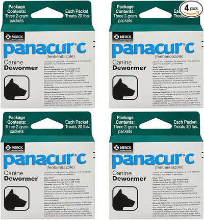 Dogs 2 Gram Each Packet Treats 20 lbs (4 Packets)