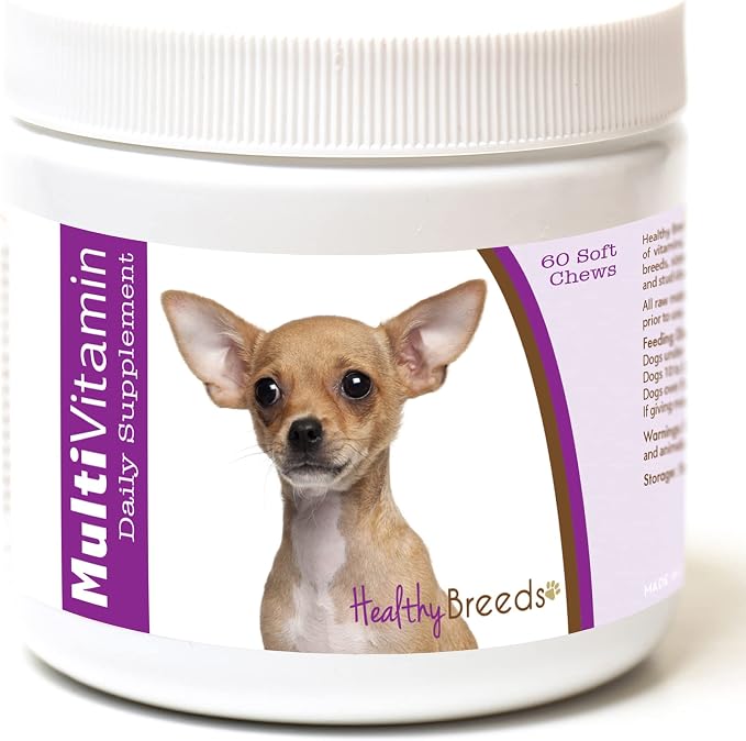 Healthy Breeds Chihuahua Multi-Vitamin Soft Chews 60 Count