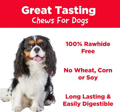 Country Kitchen Rawhide Free Chicken Dog Chews, for Small Dogs, Made with Real Chicken, No Wheat, Corn or Soy, 18 Count