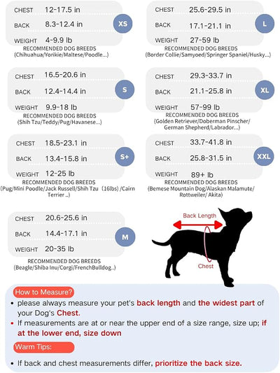 Dog Surgery Recovery Suit for Female/Male Spay & Neuter, Large/Medium/Small Dogs Onesie Full Body Surgical Suits After Spayed/Neutered, Medical Pet Onesies Bodysuit Post Neutering Essentials
