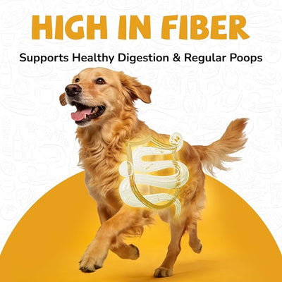 PAWUP Dog Treats, Dehydrated Pumpkin Slices, 100% Single Ingredient, Easy to Digest, Low Fat Dog Snacks for Small & Medium Dogs, Great for Sensitive Stomachs, 5.29 oz,14-16 Counts
