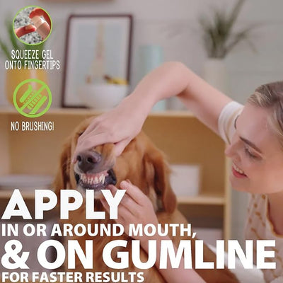 Adore Pet Complete Oral Care Gel for Dogs, Peppermint, 4 oz