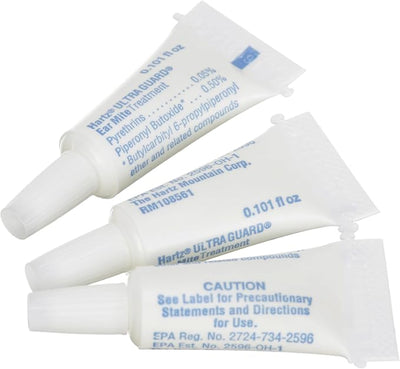 Hartz Ear Mite Treatment for Cats-3 Pack Package May Vary