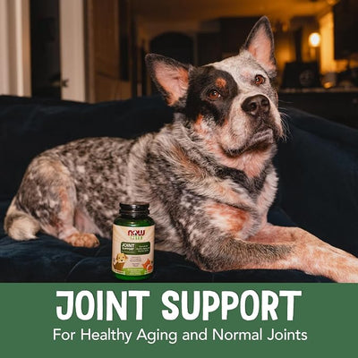 NOW Pet Health, Joint Support Supplement, Formulated for Cats & Dogs, NASC Certified, 90 Chewable Tablets