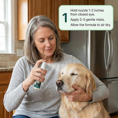 Lutein Eye Spray for Dogs, Hydrates and Moisturizes, 10ml