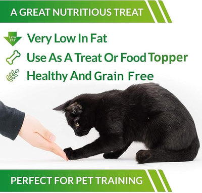 Life Essentials by Cat-Man-Doo | Chicken Littles - 4 Pack of 5oz Bags | Freeze Dried Chicken Cat & Dog Treats | Healthy, Single Ingredient, Training Treats, High Protein