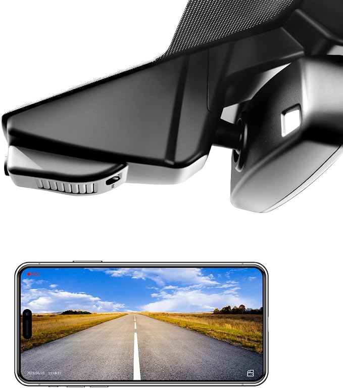 Mangoal 4K Dash Cam for Ford F150 2015-2020, F250 F350 F450 2017-2019(C) | Super Duty 2017-2019, OEM Style, XLT Lariat King Ranch Raptor Limited Platinum, UHD 2160P Video, WiFi & App, 64GB Card