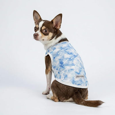Fitwarm 2 Pack Ice Lemon UPF 50+ UV Sun Protection Dog Shirt, Lightweight Dog Cooling Vest, Quick Dry Summer Clothes for Small Dogs Boy Girl, Pet Outfit, Blue, Yellow, White, XS