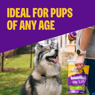 Wellness Rewarding Life Soft Dog Training Treats, Natural, Grain Free, Chicken and Venison Recipe, 6 oz Bag