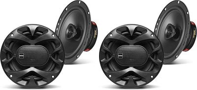 BOSS Audio Systems CH6520B 6.5 Inch Car Door Speakers - 250 Watts Max (Pair), Coaxial, 2 Way, Full Range, 4 Ohms, Sold in Pairs, Bocinas para Carro (Pack of 2)