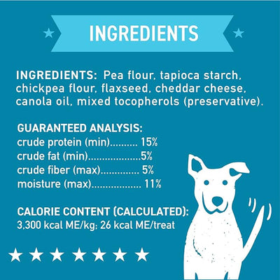 Cloud Star Wag More Bark Less Crunchy Grain Free Dog Treats, Cheddar Cheese, 14 oz. Box (Pack of 2)