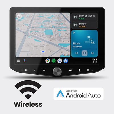 Stinger HEIGH10+ Silverado/Sierra (2014-18) 10.1” HD Touchscreen Car Stereo, Wireless Apple CarPlay/Android Auto Radio, Bluetooth Receiver Head Unit, GPS, Vehicle Info Gauges, Audio EQ, Camera Inputs