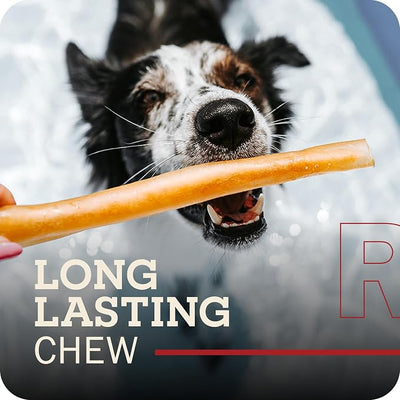 Redbarn 30" Collagen Sticks Dog Treat, All-Natural, Long-Lasting, High-Protein, Supports Healthy Joints & Shiny Coat, Rawhide-Alternative Chew, 25 Count