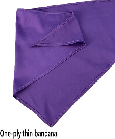 1 Pack Purple Dog Bandana Blank Chiffon Dog Scarf for Small Girl Dogs