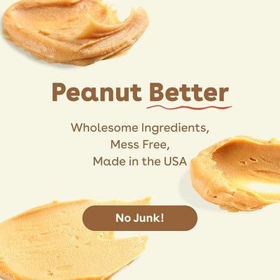 Pupford Peanut Butter Crunchies, All-Natural, Human-Grade Crunchy Treat for Dogs & Puppies (5 oz)