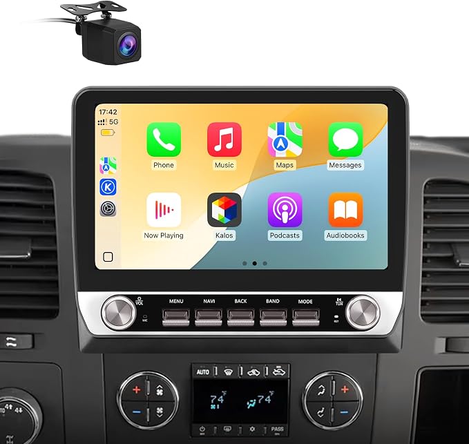 Junsun 4Core 64GB ROM Car Radio Stereo for Chevy Chevrolet Silverado 2007-2013 Tahoe Equinox GMC Sierra Yukon with Android 13 CarPlay Android Auto Bluetooth FM/AM Backup Camera
