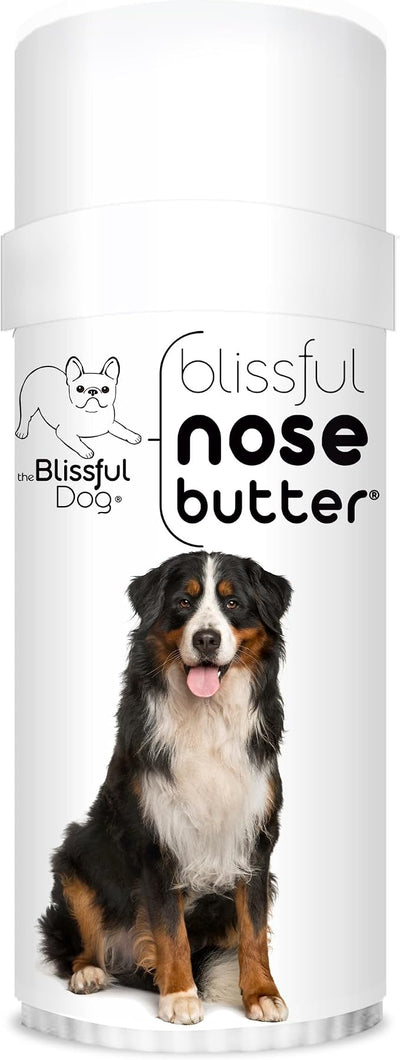 The Blissful Dog Bernese Mountain Nose Butter, Versatile Dog Nose Balm for Dry Nose, Handcrafted Nose Moisturizer, Easy-to-Apply Dog Essentials, Unscented, 2.25 oz.
